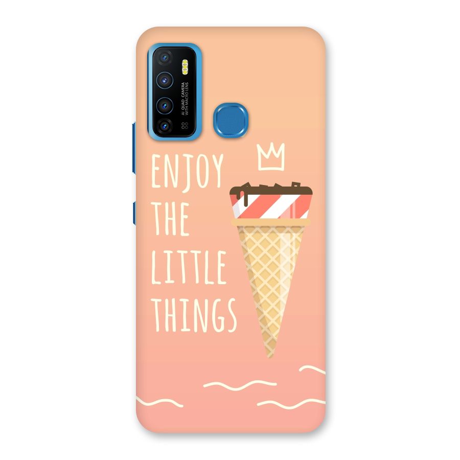 Enjoy the Little Things Back Case for Infinix Hot 9