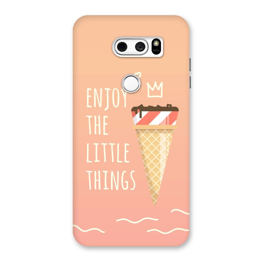 Enjoy the Little Things Back Case for LG V30