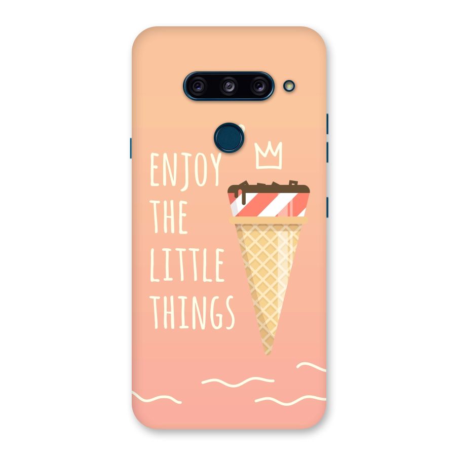 Enjoy the Little Things Back Case for LG  V40 ThinQ