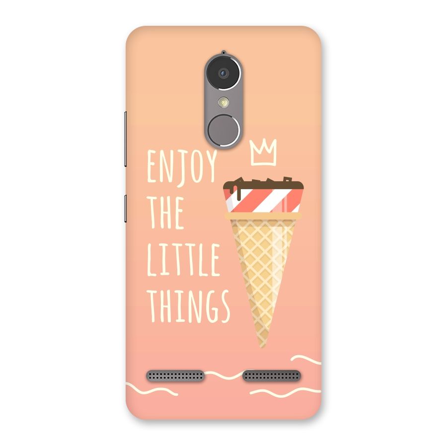 Enjoy the Little Things Back Case for Lenovo K6 Power