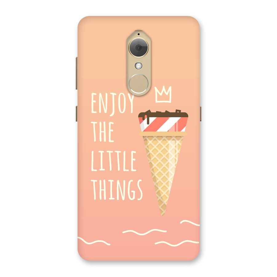 Enjoy the Little Things Back Case for Lenovo K8