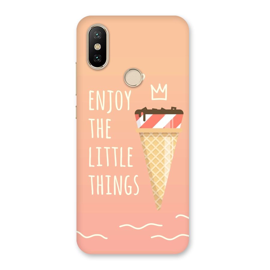 Enjoy the Little Things Back Case for Mi A2