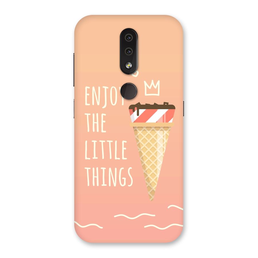 Enjoy the Little Things Back Case for Nokia 4.2
