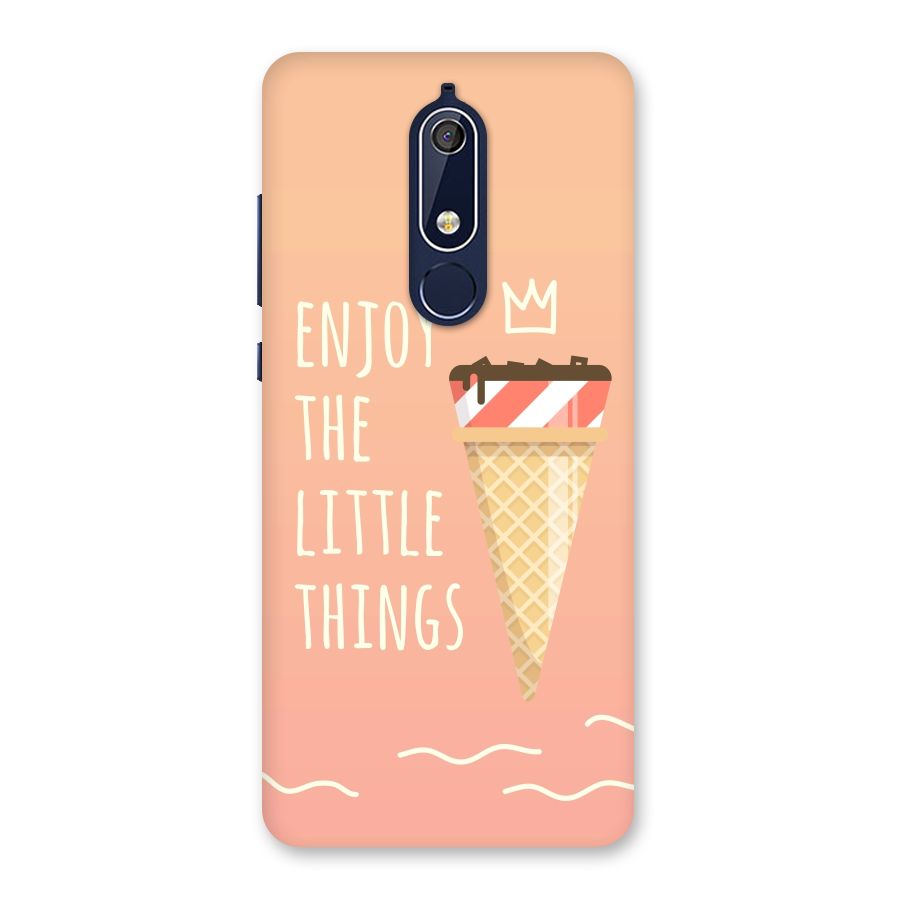 Enjoy the Little Things Back Case for Nokia 5.1