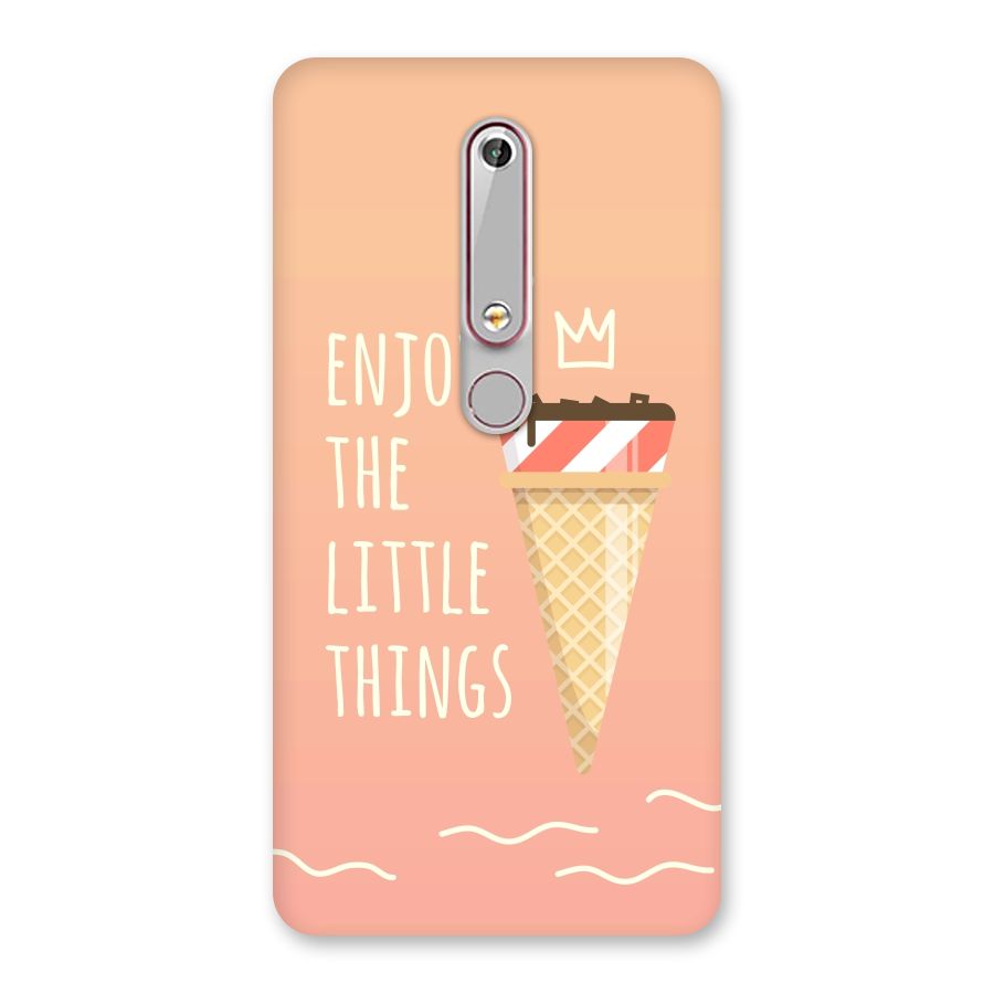 Enjoy the Little Things Back Case for Nokia 6.1