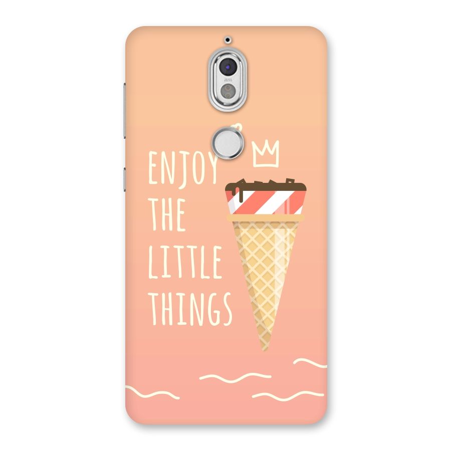 Enjoy the Little Things Back Case for Nokia 7