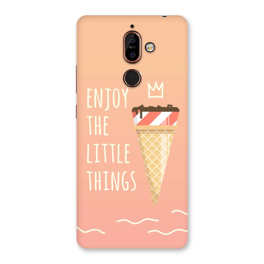 Enjoy the Little Things Back Case for Nokia 7 Plus