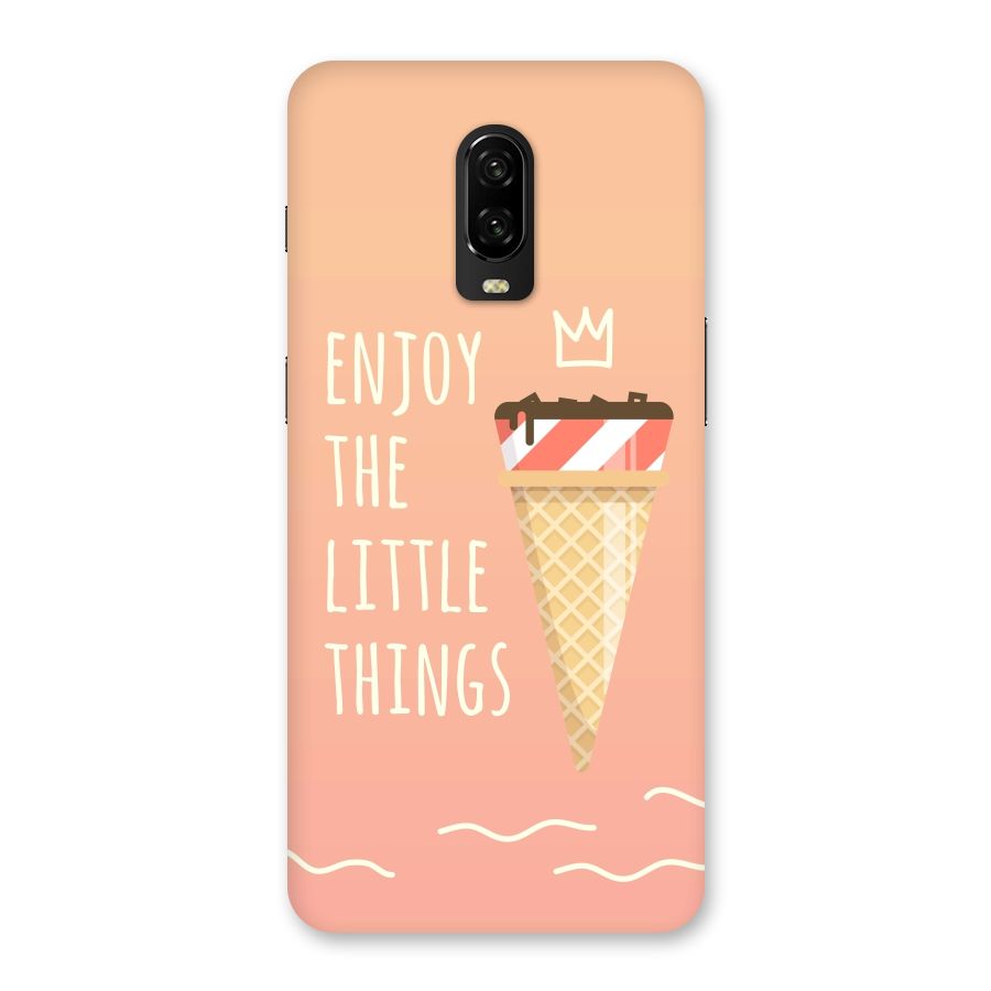 Enjoy the Little Things Back Case for OnePlus 6T