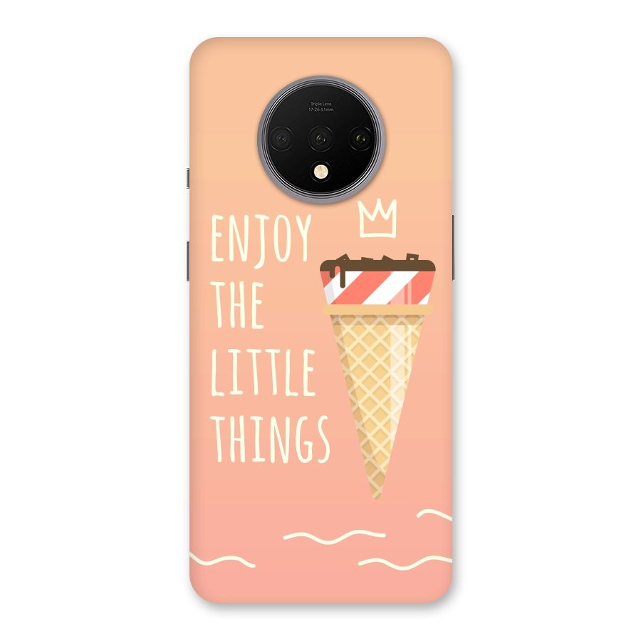 Enjoy the Little Things Back Case for OnePlus 7T