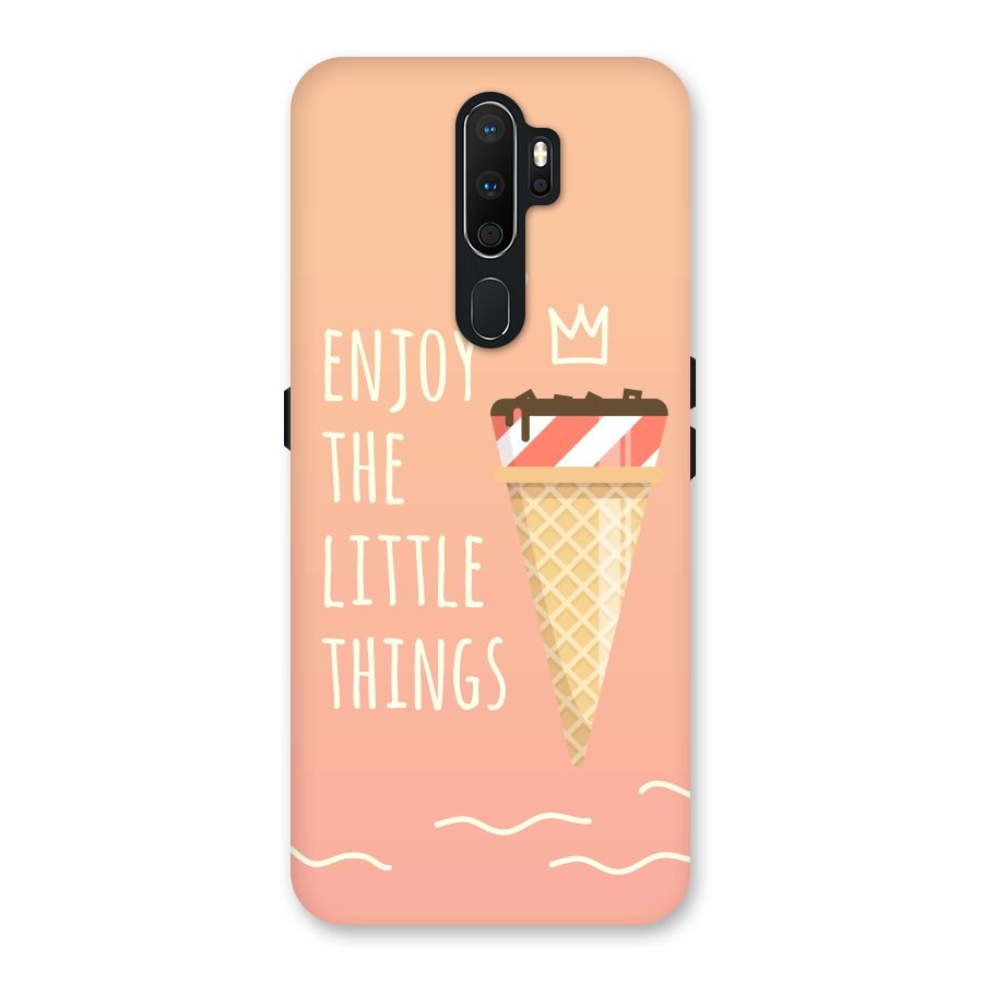 Enjoy the Little Things Back Case for Oppo A5 (2020)
