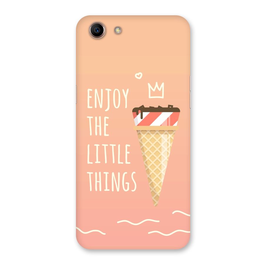 Enjoy the Little Things Back Case for Oppo A83 (2018)