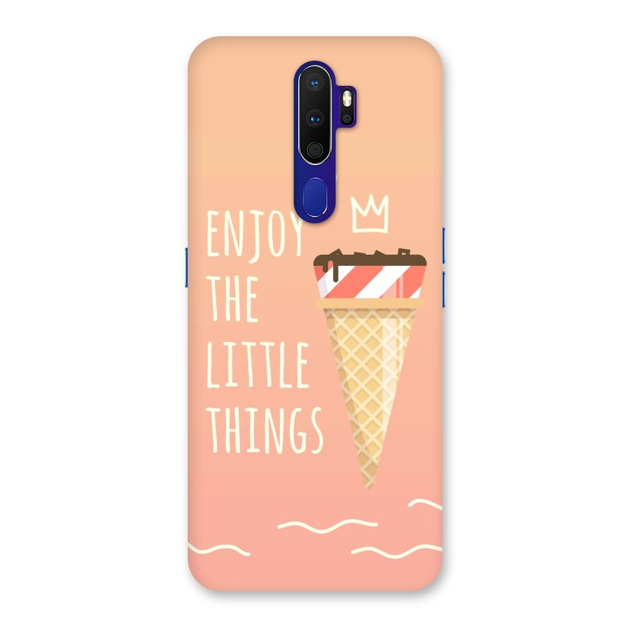 Enjoy the Little Things Back Case for Oppo A9 (2020)