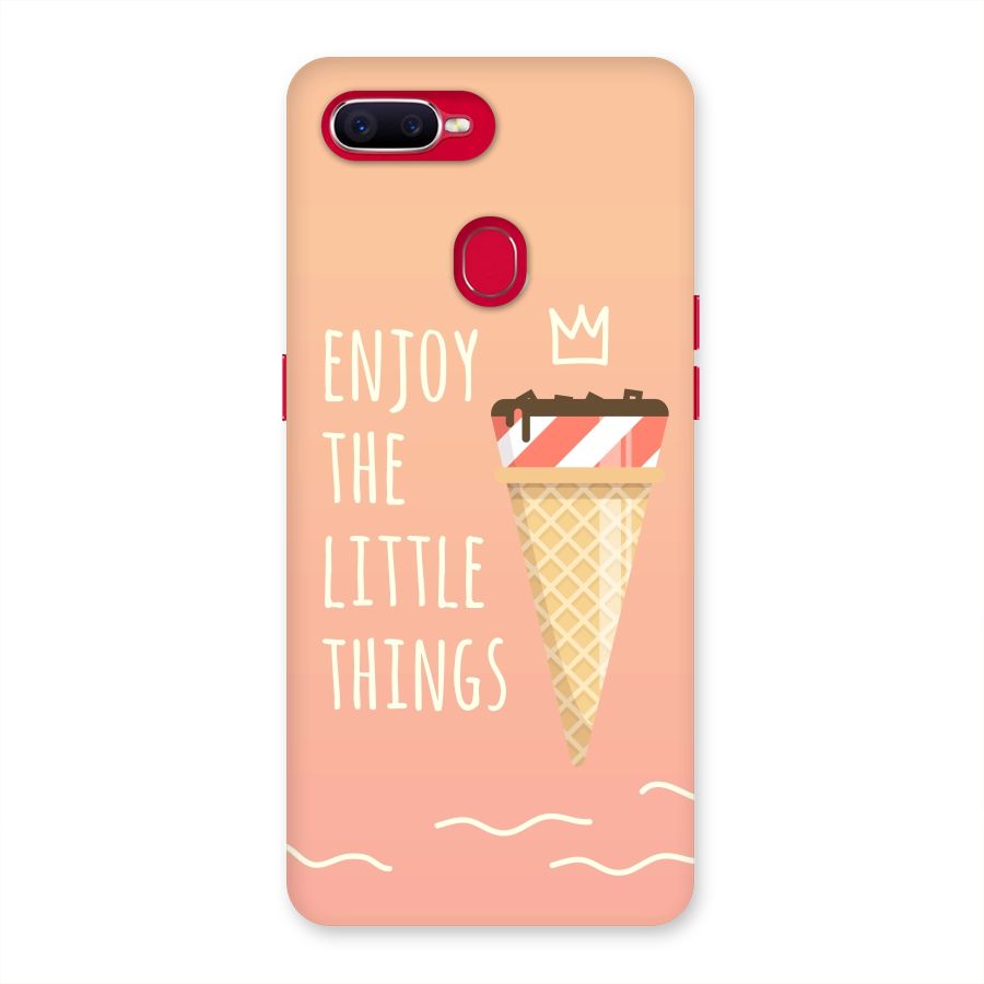 Enjoy the Little Things Back Case for Oppo F9 Pro