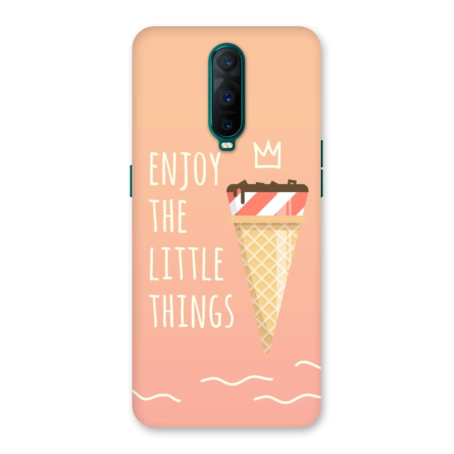 Enjoy the Little Things Back Case for Oppo R17 Pro