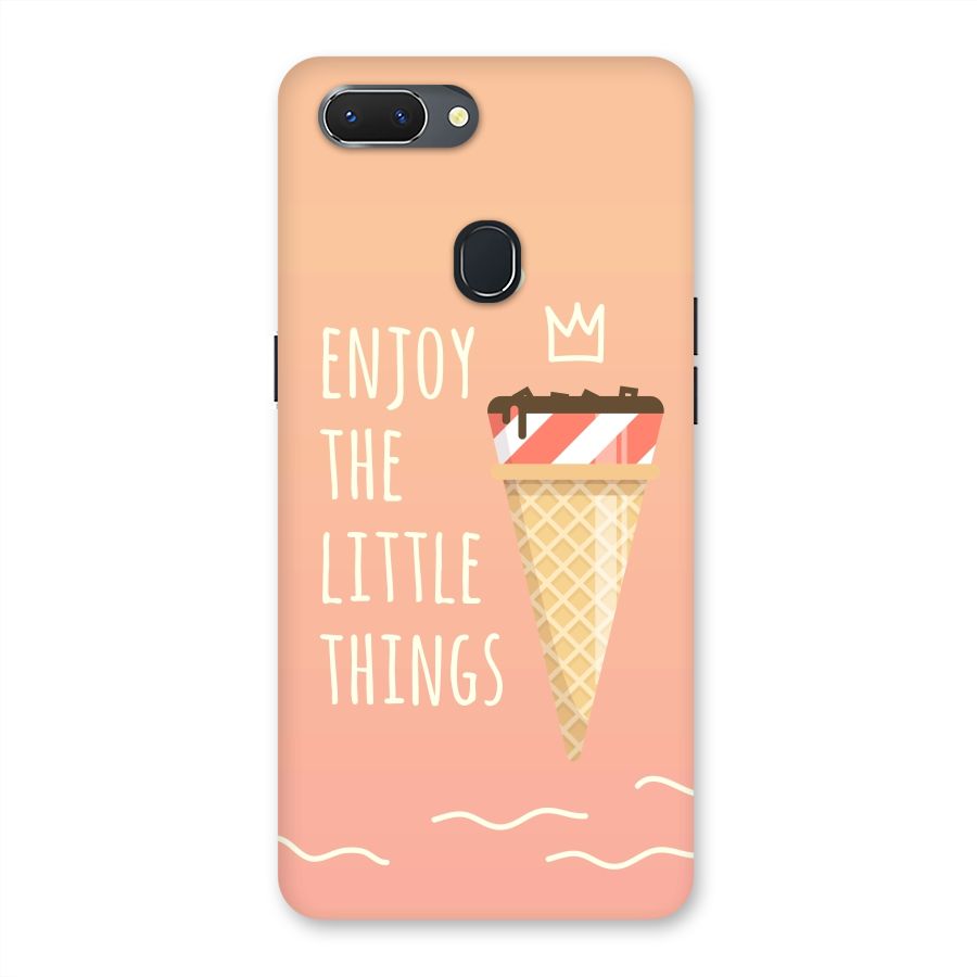 Enjoy the Little Things Back Case for Oppo Realme 2
