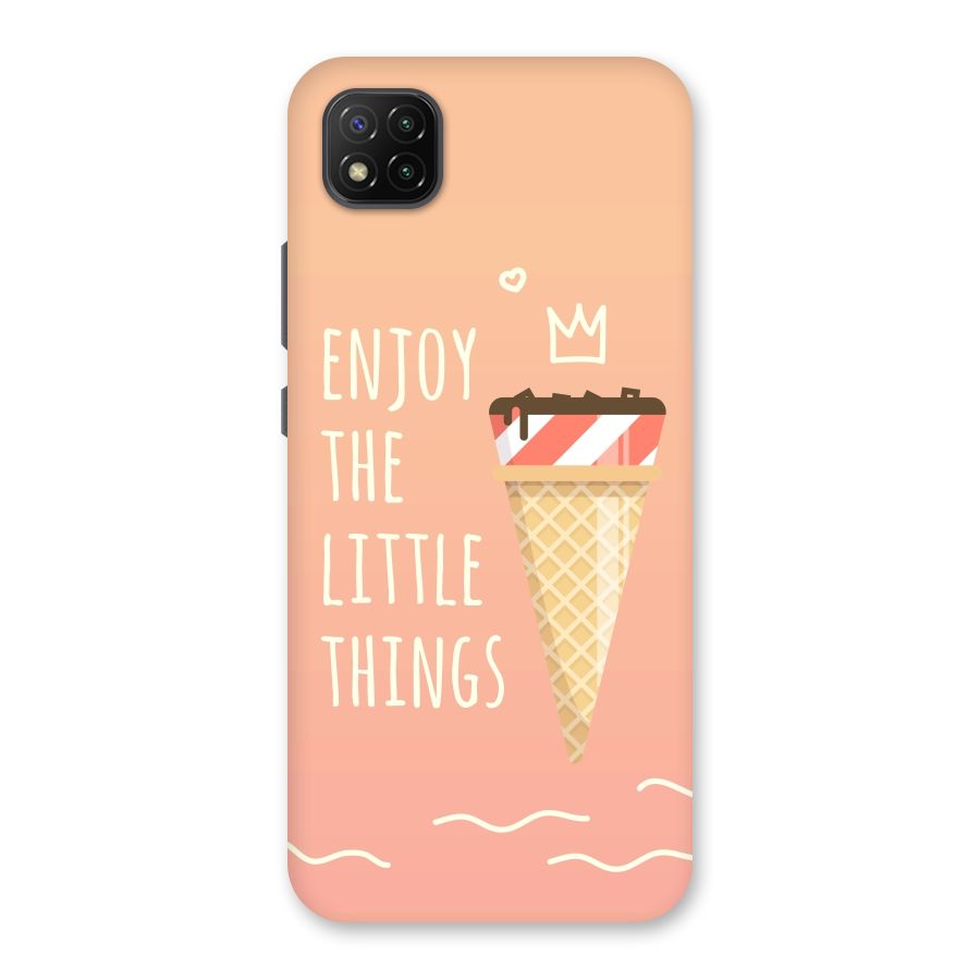 Enjoy the Little Things Back Case for Poco C3
