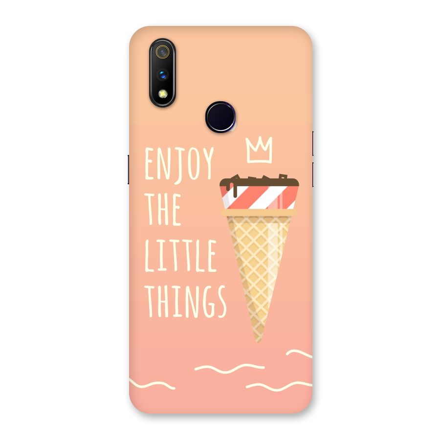 Enjoy the Little Things Back Case for Realme 3 Pro