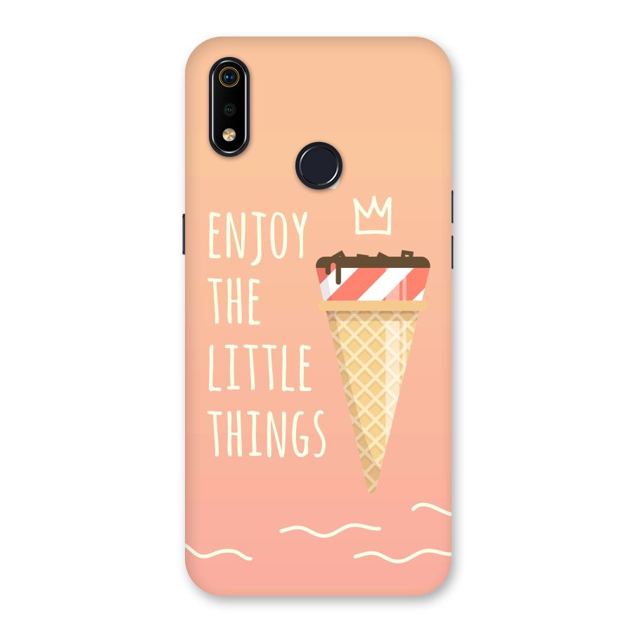 Enjoy the Little Things Back Case for Realme 3i