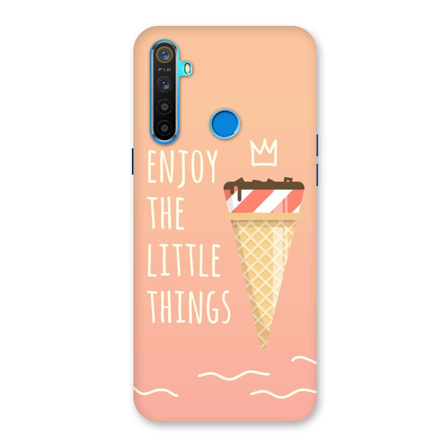 Enjoy the Little Things Back Case for Realme 5