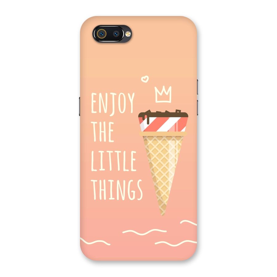 Enjoy the Little Things Back Case for Realme C2