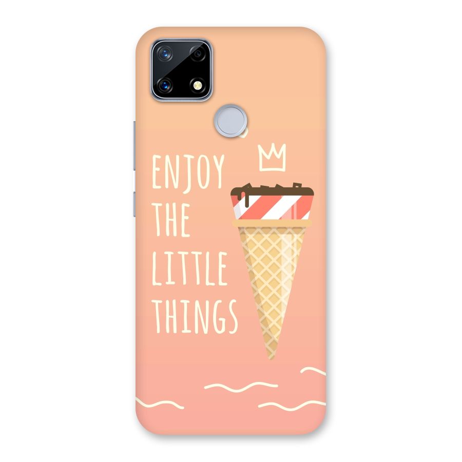 Enjoy the Little Things Back Case for Realme Narzo 20