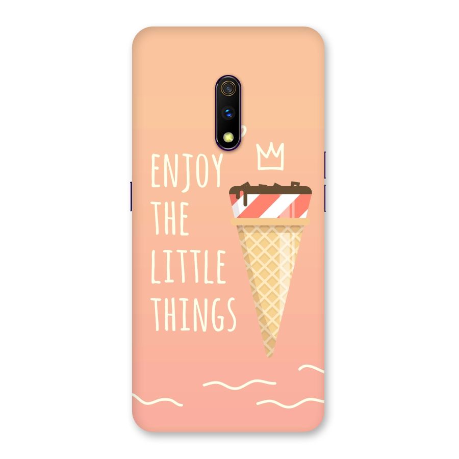 Enjoy the Little Things Back Case for Realme X