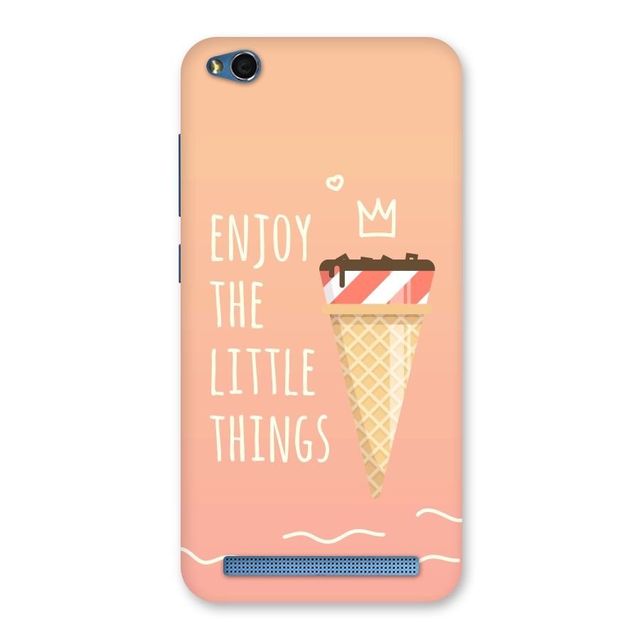 Enjoy the Little Things Back Case for Redmi 5A
