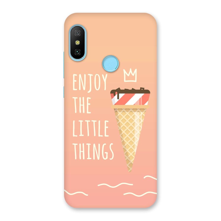 Enjoy the Little Things Back Case for Redmi 6 Pro