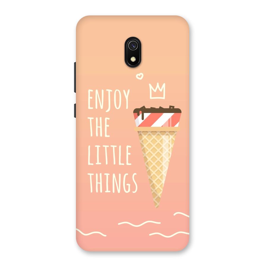 Enjoy the Little Things Back Case for Redmi 8A