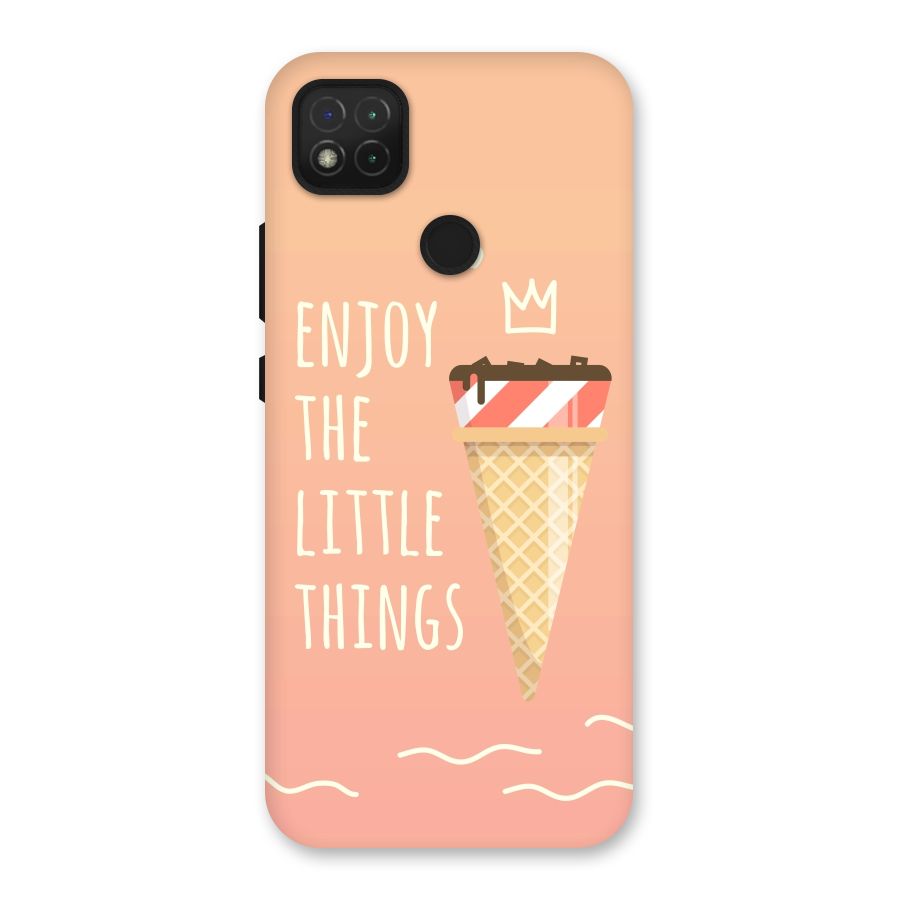 Enjoy the Little Things Back Case for Redmi 9