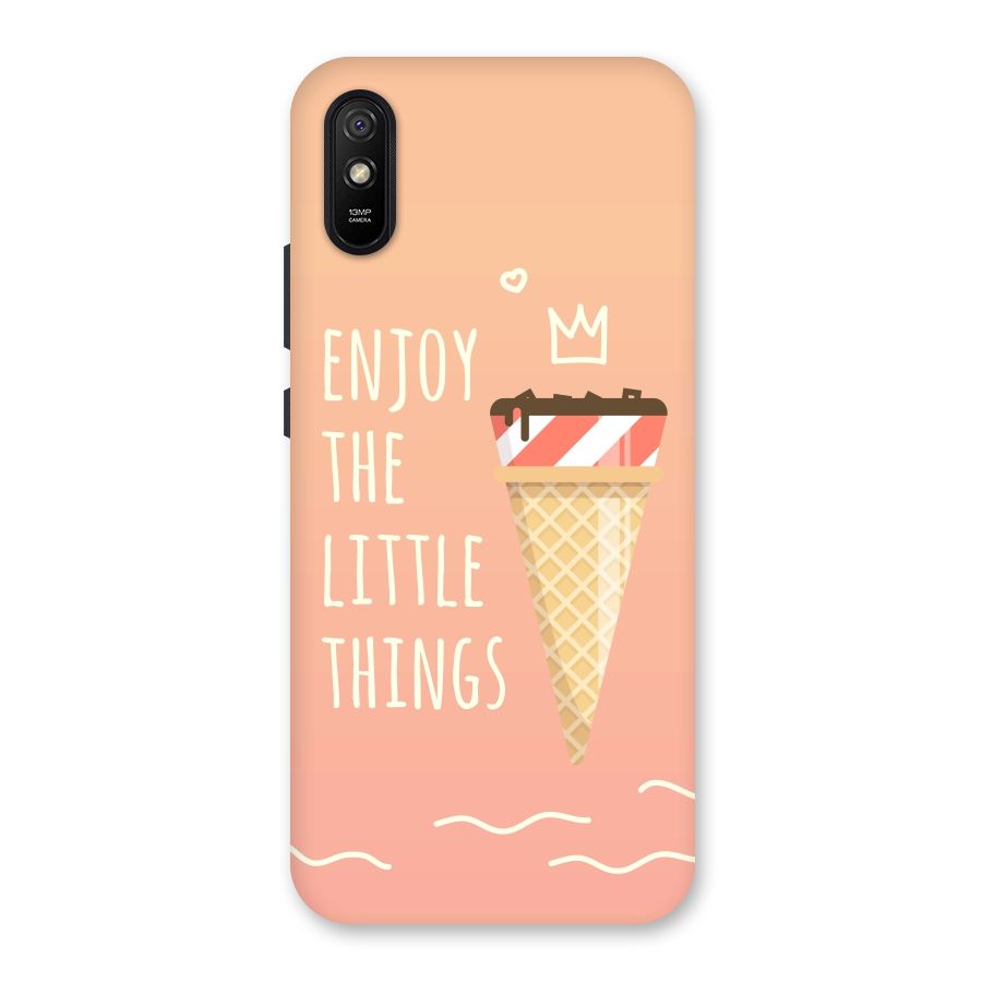 Enjoy the Little Things Back Case for Redmi 9A