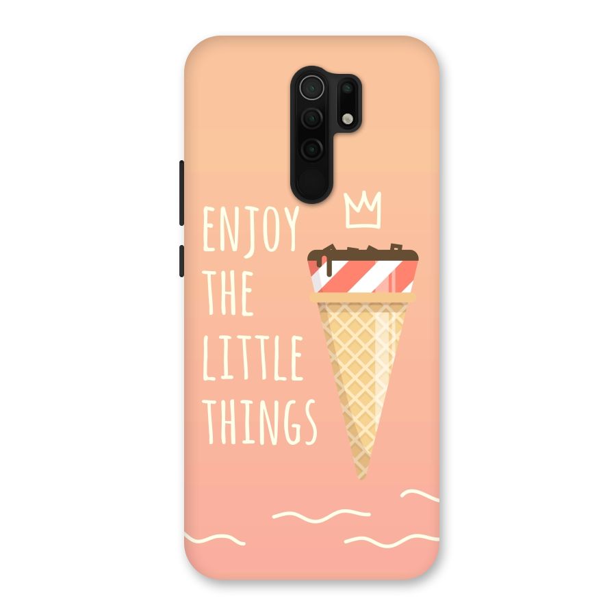 Enjoy the Little Things Back Case for Redmi 9 Prime
