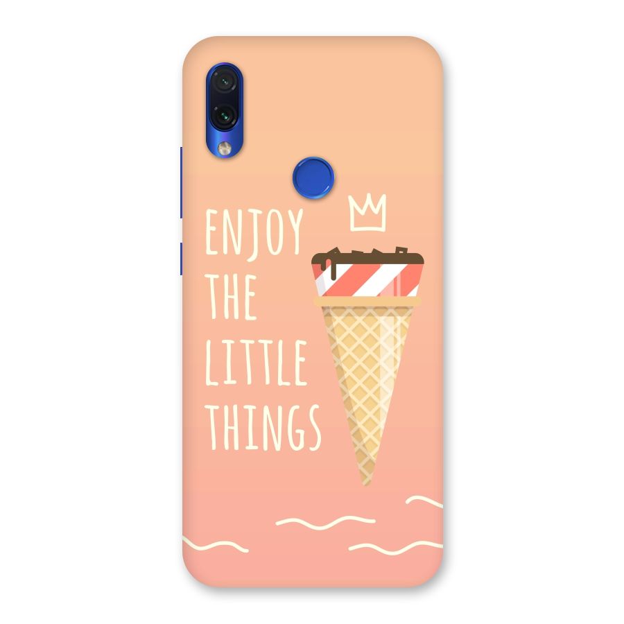 Enjoy the Little Things Back Case for Redmi Note 7