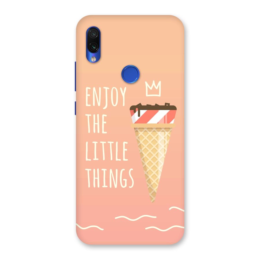 Enjoy the Little Things Back Case for Redmi Note 7S