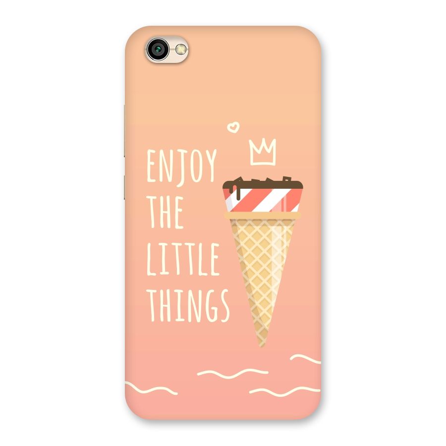 Enjoy the Little Things Back Case for Redmi Y1 Lite