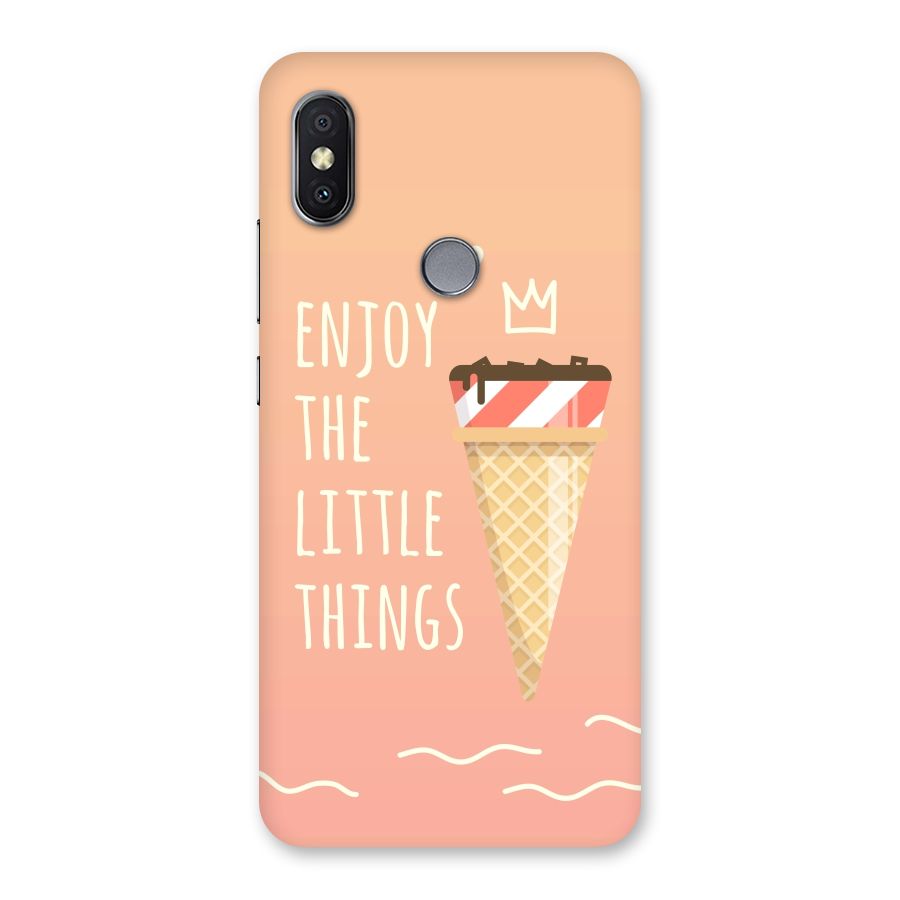 Enjoy the Little Things Back Case for Redmi Y2