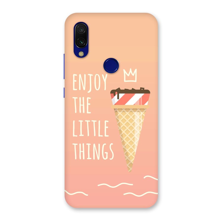 Enjoy the Little Things Back Case for Redmi Y3