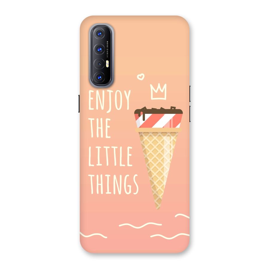 Enjoy the Little Things Back Case for Reno3 Pro
