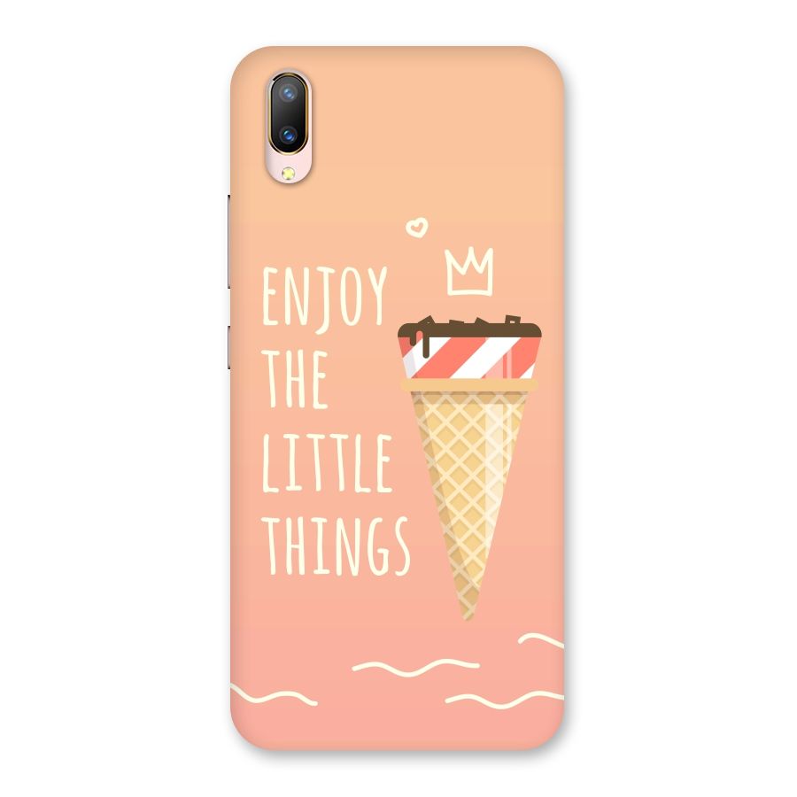 Enjoy the Little Things Back Case for Vivo V11 Pro