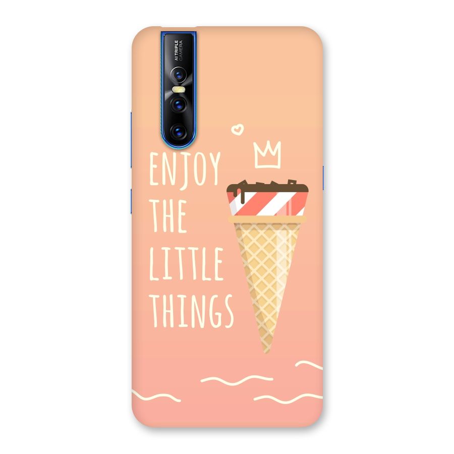 Enjoy the Little Things Back Case for Vivo V15 Pro