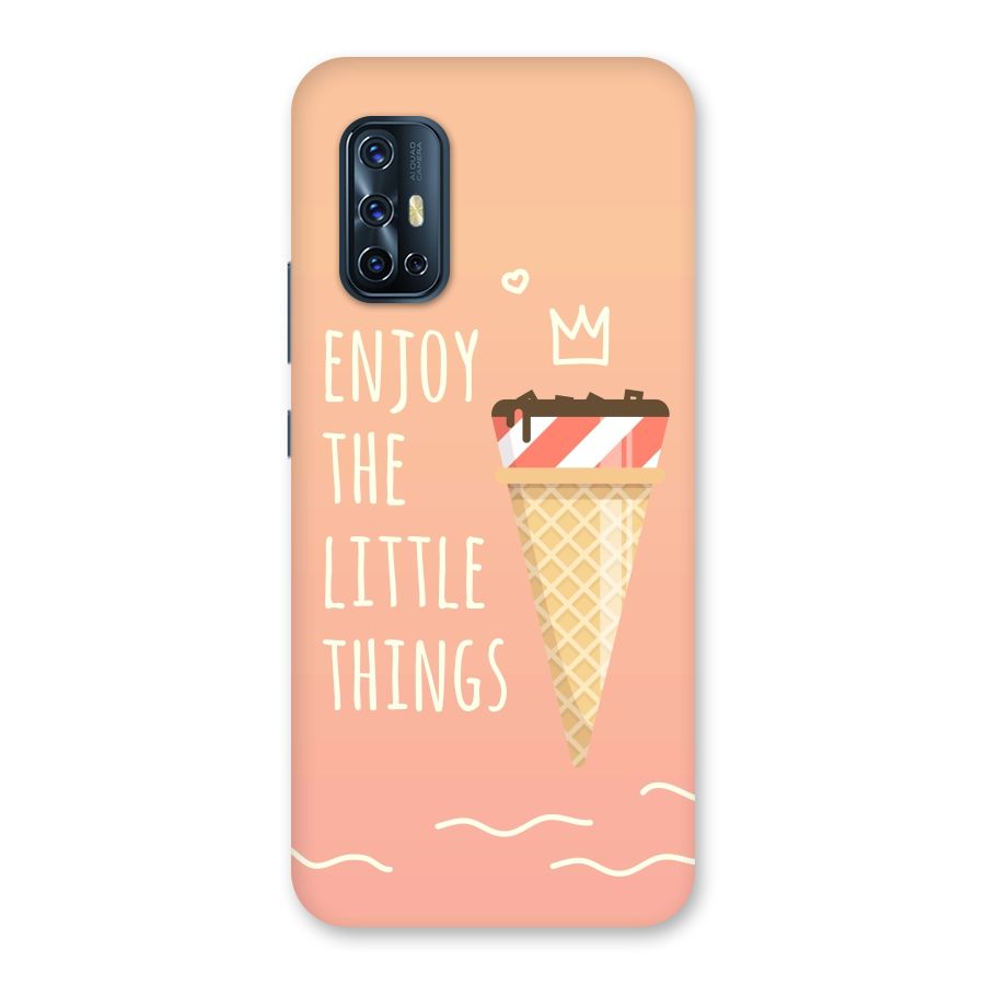 Enjoy the Little Things Back Case for Vivo V17