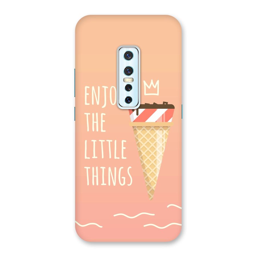 Enjoy the Little Things Back Case for Vivo V17 Pro