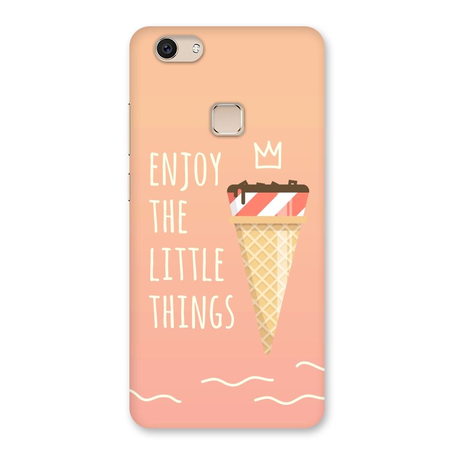 Enjoy the Little Things Back Case for Vivo V7