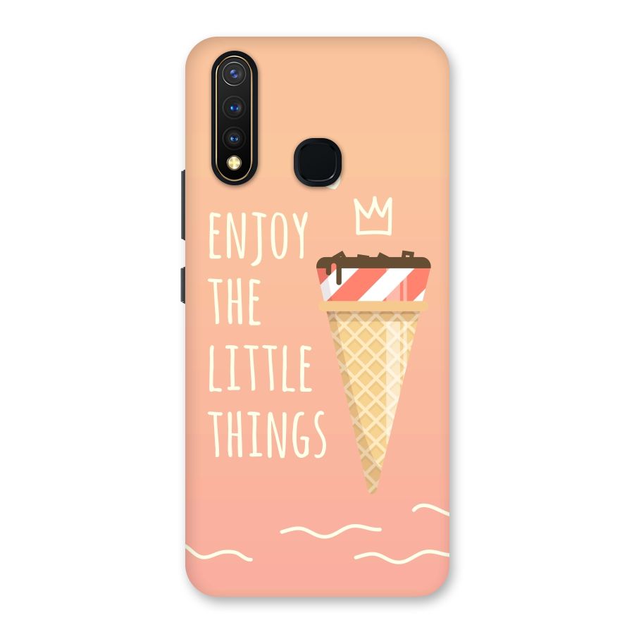 Enjoy the Little Things Back Case for Vivo Y19