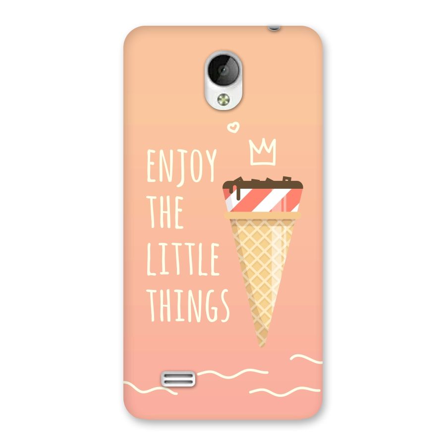 Enjoy the Little Things Back Case for Vivo Y21