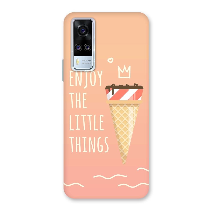Enjoy the Little Things Back Case for Vivo Y31