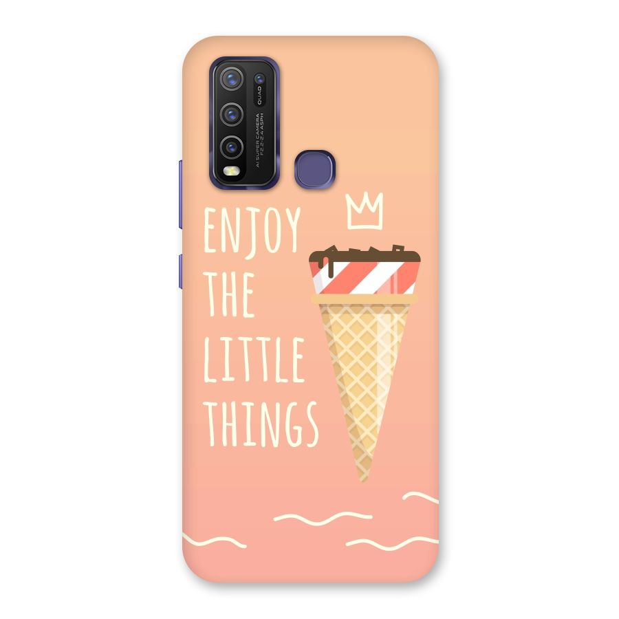Enjoy the Little Things Back Case for Vivo Y50