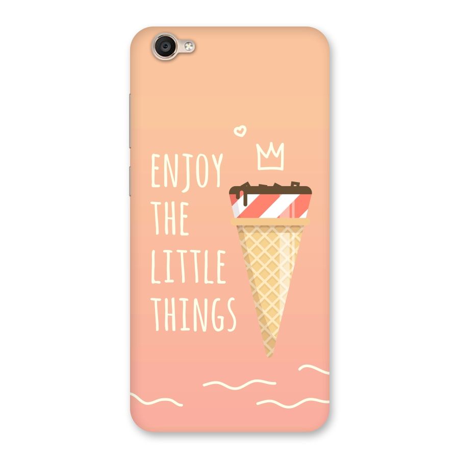 Enjoy the Little Things Back Case for Vivo Y55s