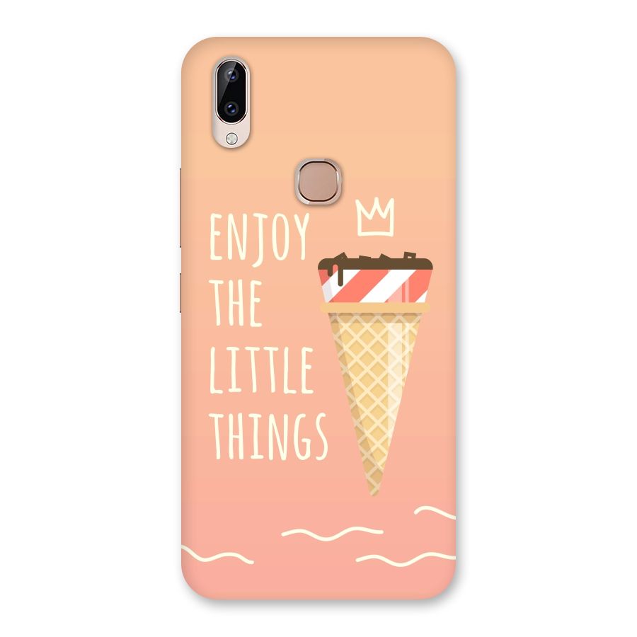 Enjoy the Little Things Back Case for Vivo Y83 Pro
