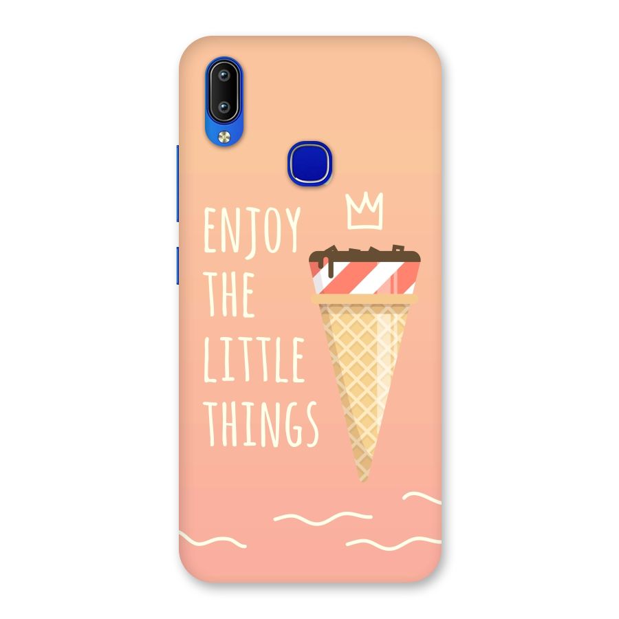 Enjoy the Little Things Back Case for Vivo Y91